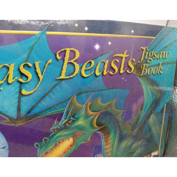 BRAND NEW! Fantasy Beasts Jigsaw Book Harry Potter Anne Sharp New OUT OF PRINT - Picture 3 of 10